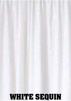White Sequin Background